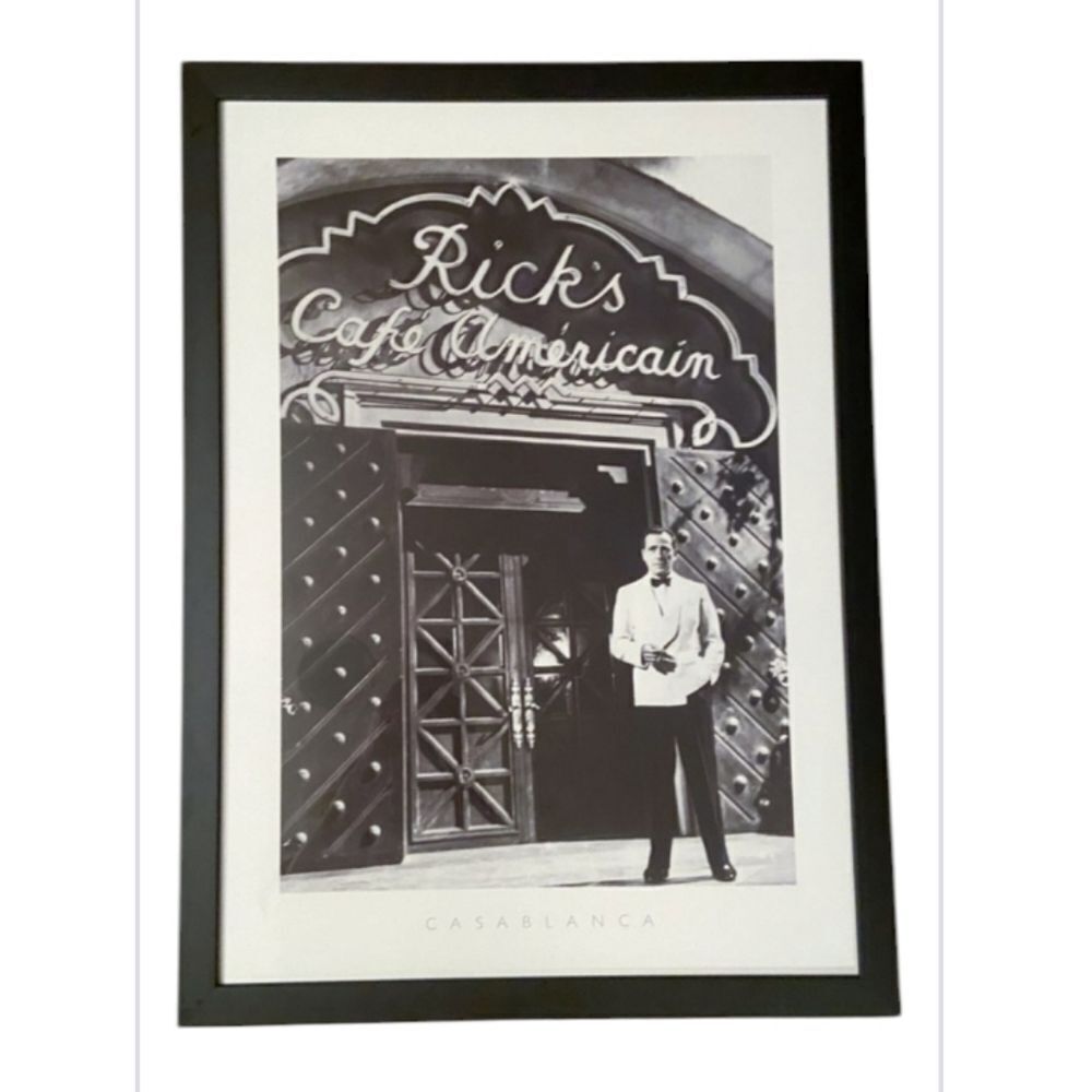 Casablanca The Movie Framed Photo